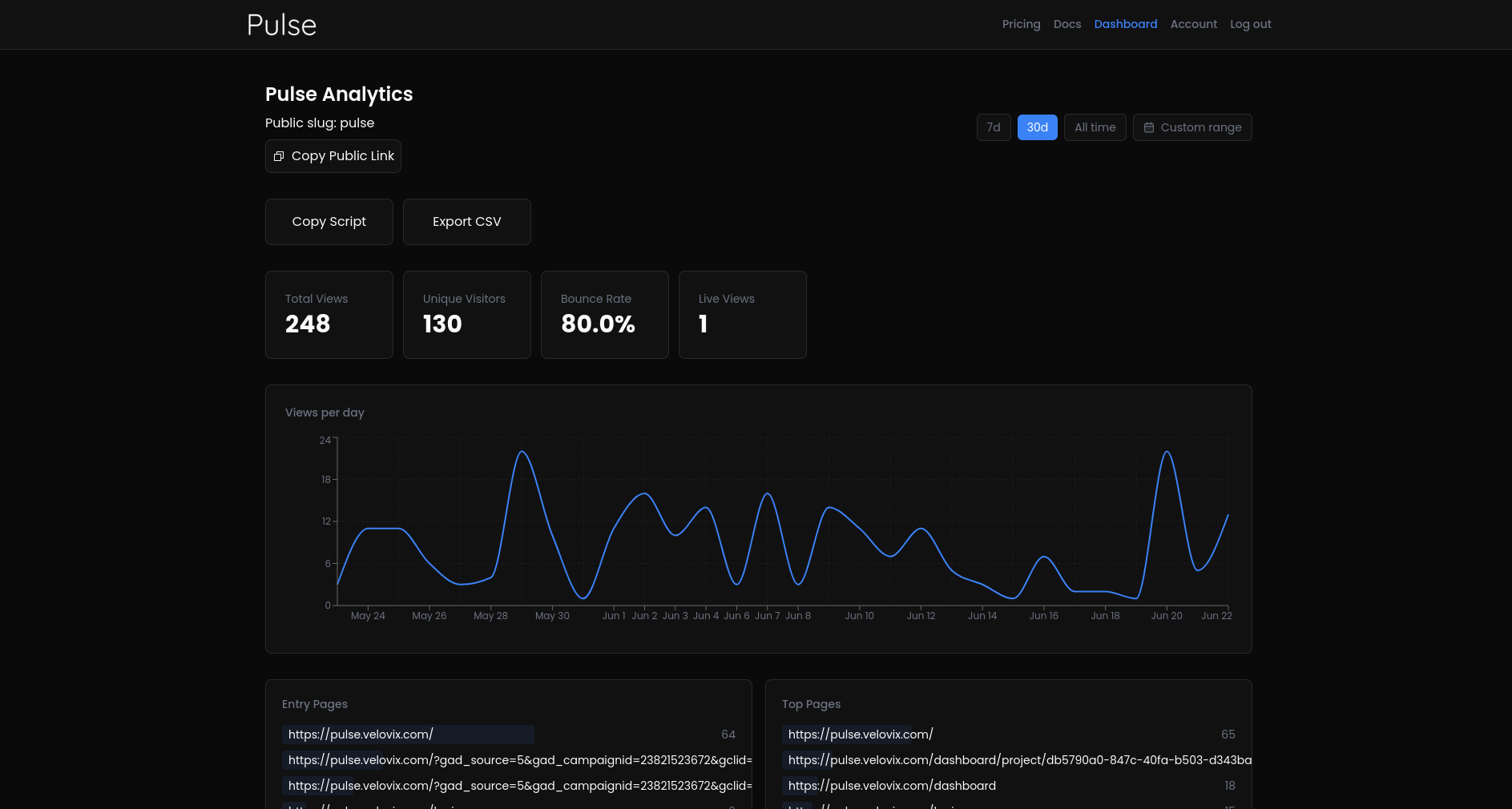 Pulse screenshot 3